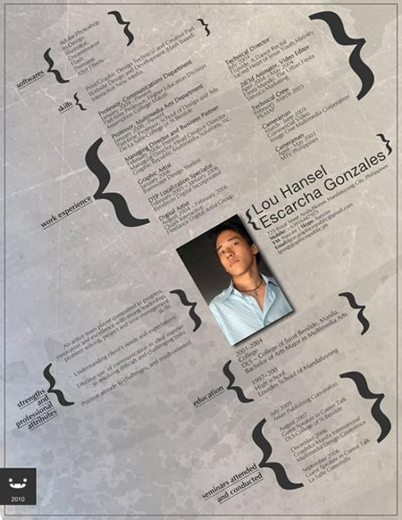 creative resume
