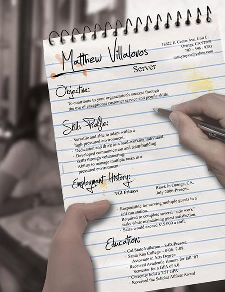 creative resume