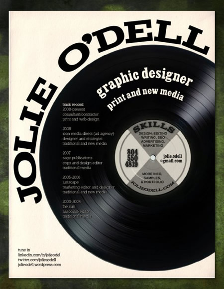 creative resume