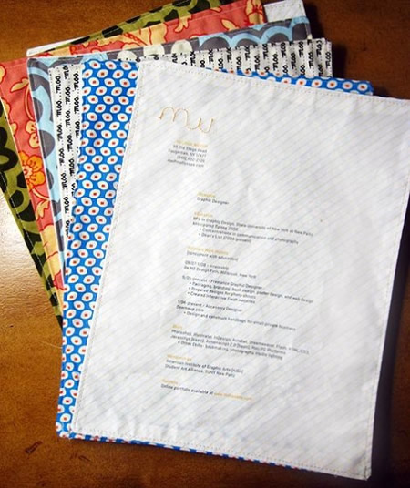 creative resume