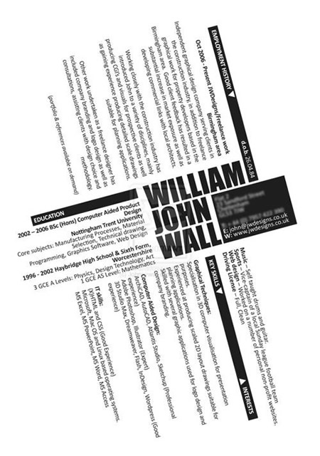 creative resume