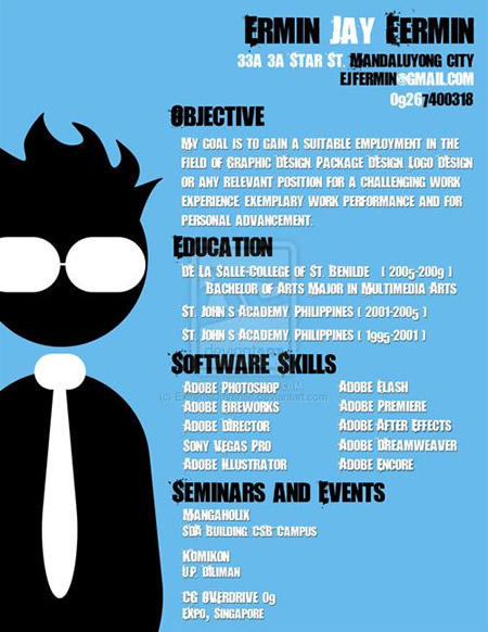 creative resume