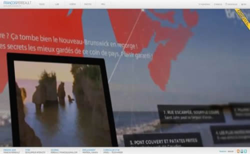 Flash portfolio websites