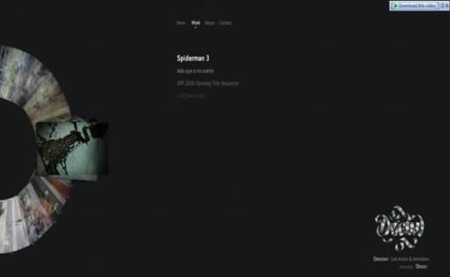 Flash portfolio websites