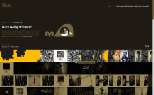 Flash portfolio websites
