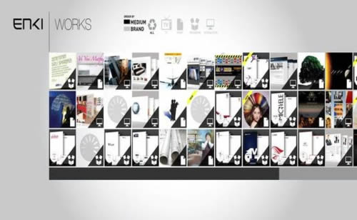 Flash portfolio websites
