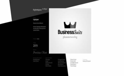 Flash portfolio websites