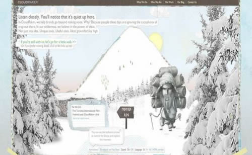 Flash portfolio websites