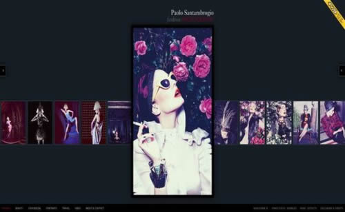 Flash portfolio websites