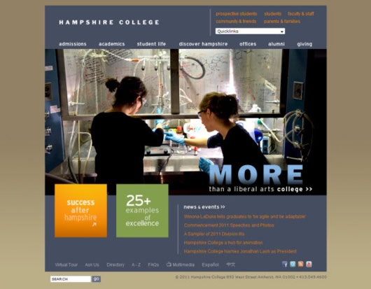 hampshire college