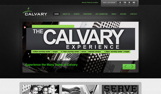 Best church website design