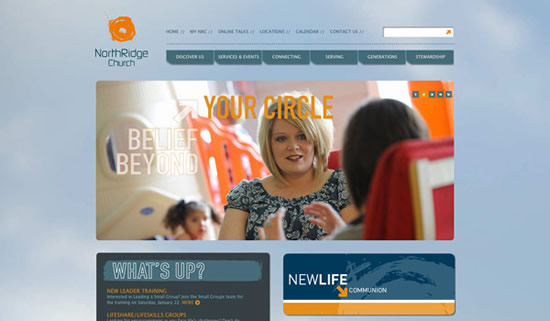 Best church website design