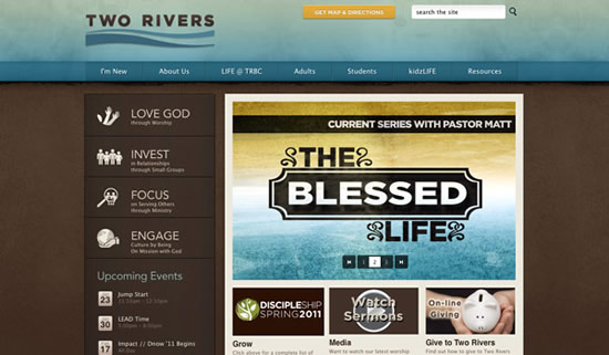 Best church website design