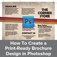 How To Create a Print-Ready Brochure Design in Photoshop